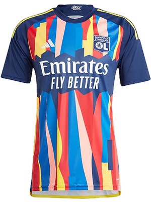 Olympique Lyonnais third jersey soccer uniform men's 3rd sportswear football kit top shirt 2023-2024